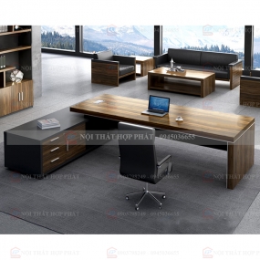 Bàn Làm Việc Cao Cấp Gỗ Thiết Kế BLVCCG017